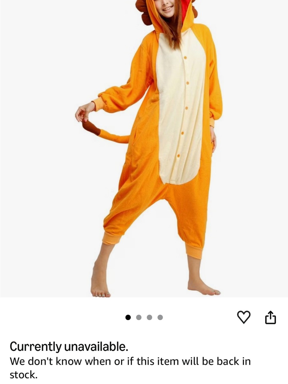 Lion Costume/Onesie
